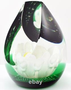 Caithness Limited Edition 200/350 Daisy Daisy Domed Glass Paperweight