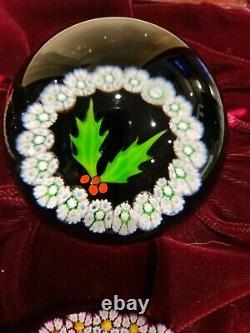 Caithness Limited Edition Four Seasons Paperweights #452/473