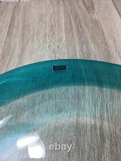 Caithness Limited Edition Signed Charger Dish Jeneo Lewis Freestyle Art Glass