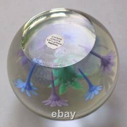 Caithness Ltd Edition 100 Paperweight Floral Tapestry by Helen MacDonal C. 2007