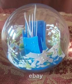 Caithness Scotland Art Glass Paperweight Impressions 69/750 Limited Edition