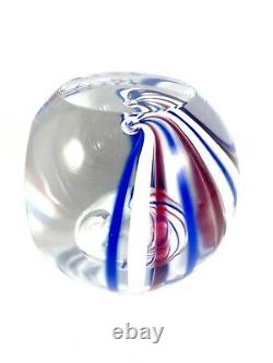 Caithness Scotland Limited Edition Paperweight Jamboree 73/500 M. Creely VTG