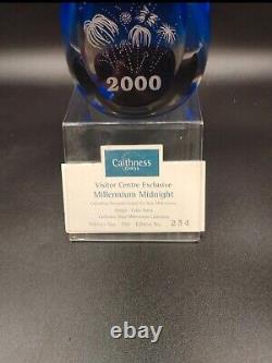 Caithness Scotland Visitor Centre Exclusive Millennium Midnight Paperweight