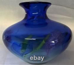 Caithness Studio Glass Limited Edition Summer Meadow Oriental Bowl Colin Terris