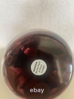 Caithness glass paperweight limited edition number 76 Of 200 Remembrance Poppy