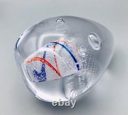 Caithness limited edition Queen Elizabeth Diamond Jubilee Glass Paperweight