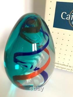 Caithness of Scotland DNA Royal Mint Limited Edition Conical Glass Paperweight