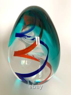 Caithness of Scotland DNA Royal Mint Limited Edition Conical Glass Paperweight