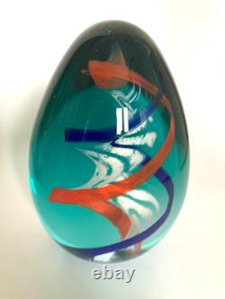 Caithness of Scotland DNA Royal Mint Limited Edition Conical Glass Paperweight
