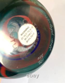 Caithness of Scotland DNA Royal Mint Limited Edition Conical Glass Paperweight