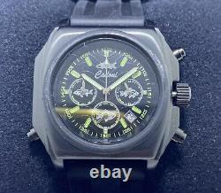 Carp Fishing chronograph Watch by Cadoni smash proof glass and torch