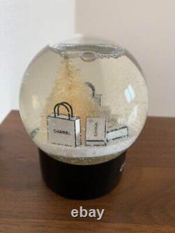 Chanel 2012 Dear Customers Limited Edition Novelty Snow Globe Objects Glass Used