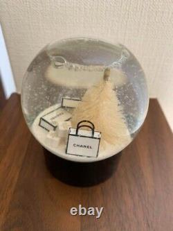 Chanel 2012 Dear Customers Limited Edition Novelty Snow Globe Objects Glass Used