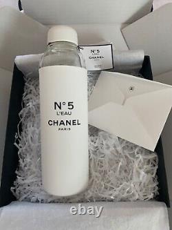 Chanel Factory 5 L'eau Glass Water Bottle Limited Edition New