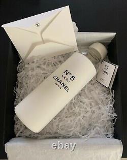 Chanel Factory 5 L'eau Glass Water Bottle Limited Edition New