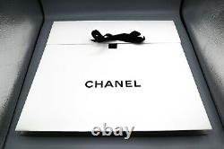 Chanel Factory 5 Limited Edition Glass Water Bottle With Fish Net Bag & Gift Box
