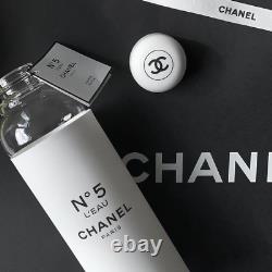 Chanel No 5 Glass Water Bottle Factory Collection Limited Edition