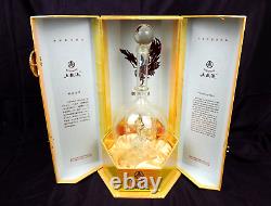 Chinese Wuliangye Crystal Glass Decanter Special Edition Eagle RARE BOXED