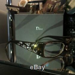 Christian Dior Eyeglasses 3253 Limited Edition Swarovski Crystal Minuit RARE