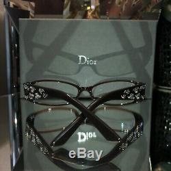 Christian Dior Eyeglasses 3253 Limited Edition Swarovski Crystal Minuit RARE