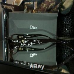 Christian Dior Eyeglasses 3253 Limited Edition Swarovski Crystal Minuit RARE