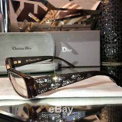 Christian Dior Eyeglasses 3253 Limited Edition Swarovski Crystal Minuit RARE