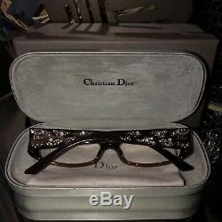 Christian Dior Eyeglasses 3253 Limited Edition Swarovski Crystal Minuit RARE