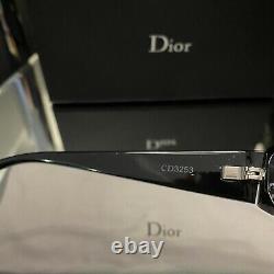 Christian Dior Limited Edition Eyeglasses Swarovski Crystal 3253 Black RARE