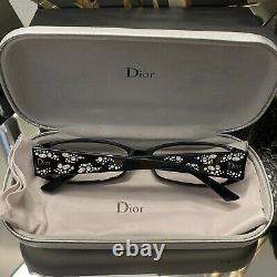 Christian Dior Limited Edition Eyeglasses Swarovski Crystal 3253 Black RARE