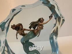 Christopher Pardell Limited Edition 377/500 Keep-A-Way, 12 Mermaid Sculpture