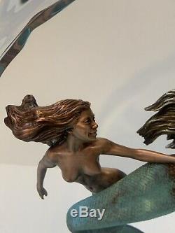 Christopher Pardell Limited Edition 377/500 Keep-A-Way, 12 Mermaid Sculpture