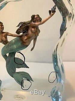 Christopher Pardell Limited Edition 377/500 Keep-A-Way, 12 Mermaid Sculpture