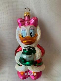 Christopher Radko Mickey & Friends Snowball Fun 2000 with COA Limited Edition