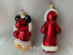 Christopher Radko Mickey & Friends Snowball Fun 2000 with COA Limited Edition