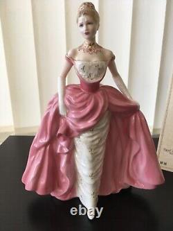 Coalport Ltd Edition Figurine Millennium Debut With Glass Base 497 of 7500