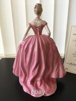 Coalport Ltd Edition Figurine Millennium Debut With Glass Base 497 of 7500