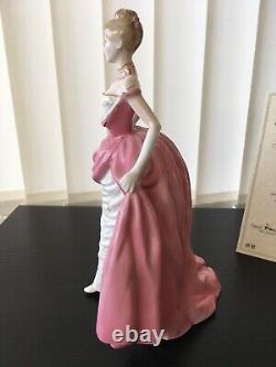 Coalport Ltd Edition Figurine Millennium Debut With Glass Base 497 of 7500