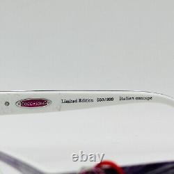 Coco Song Eyeglasses Women Square Purple White Limited Edition Mod. MAYBE ME New