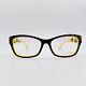 Coco Song Eyeglasses Ladies Angular Black Yellow Limited Edition Hell Bells