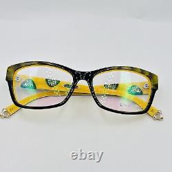 Coco Song eyeglasses Ladies Angular Black Yellow Limited Edition Hell Bells