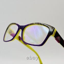 Coco Song eyeglasses Ladies Angular Green Purple Limited Edition HELL BELLS