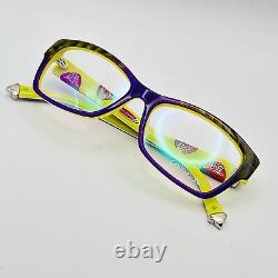 Coco Song eyeglasses Ladies Angular Green Purple Limited Edition HELL BELLS