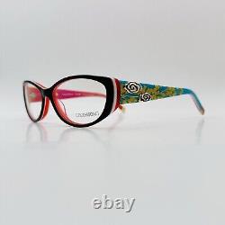 Coco Song eyeglasses Ladies Oval Braun Turquoise Red Limited Edition OVER