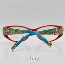 Coco Song eyeglasses Ladies Oval Braun Turquoise Red Limited Edition OVER