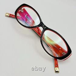 Coco Song eyeglasses Ladies Oval Braun Turquoise Red Limited Edition OVER