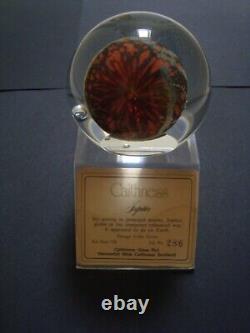 Colin Terris Rare Caithness Paperweight Planetsjupiter Limited Edition