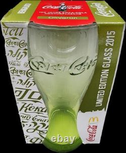 Complete Set 2015 German Limited-Edition McDonald's Coca-Cola Glasses