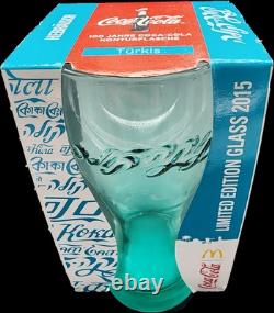 Complete Set 2015 German Limited-Edition McDonald's Coca-Cola Glasses