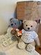 Cooperstown Vintage Teddies Collectable Limited Edition Set Of 2 Mohair Bears