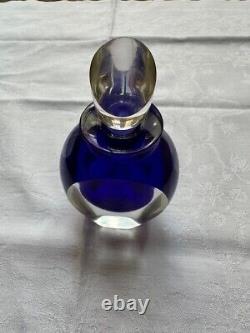 Correia Signed and Dated Limited Edition Art Glass Perfume Bottle